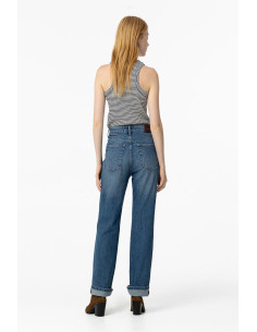 Pantalón vaquero tiro alto recto TIFFOSI modelo 10056561 2