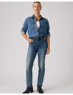 Pantalón largo modelo 722  tiro alto ajustado LEVI'S modelo 008MC0007