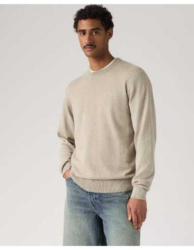 Suéter manga larga punto tejido jaspeado LEVI'S modelo A72070048