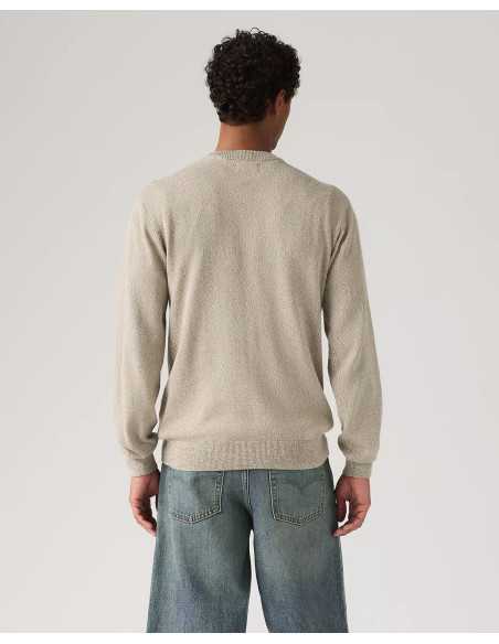 Suéter manga larga punto tejido jaspeado LEVI'S modelo A72070048