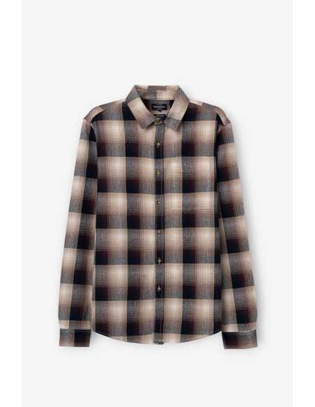 Camisa manga larga cuadros TIFFOSI modelo 10068030