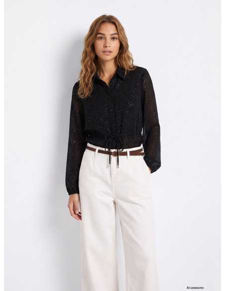 Camisa manga larga brillo TIFFOSI modelo 10067073