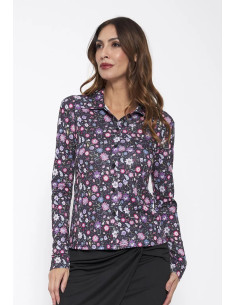 Camisa manga larga estampada flores LYLU modelo A2687102