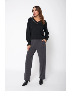 Pantalón largo estampado LYLU modelo A2629114