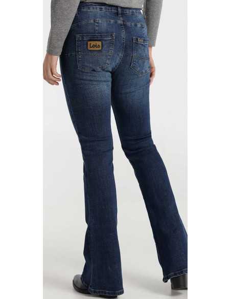 Pantalón vaquero pushy flare cabaret LOIS modelo 207682781