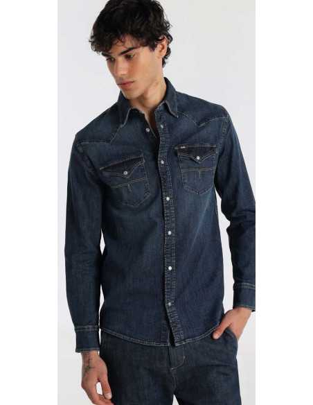 Camisa vaquera manga larga bolsillos LOIS modelo 144969061