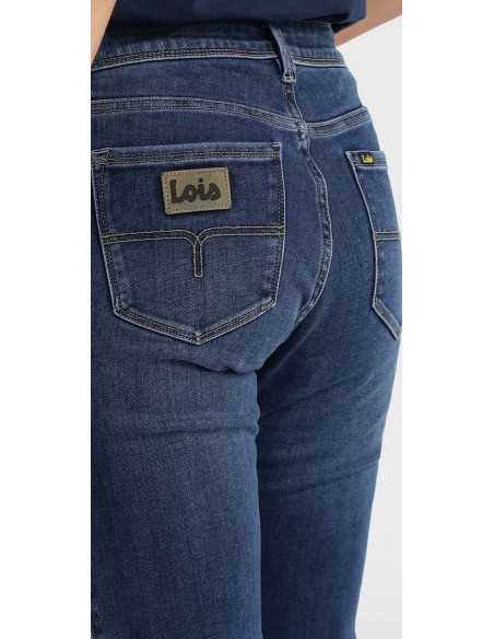 Pantalón vaquero straight fit inside brushed LOIS modelo 201042627