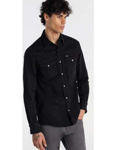 Camisa manga larga vaquera botones metálicos LOIS modelo 144969114