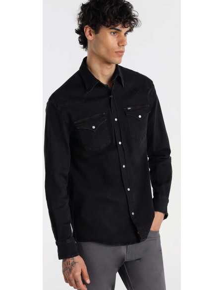 Camisa manga larga vaquera botones metálicos LOIS modelo 144969114