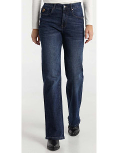 Pantalón vaquero campana desgstado LOIS modelo 207982781
