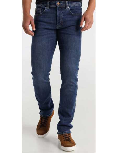 Pantalón vaquero regular fit inside brushed LOIS modelo 101903627