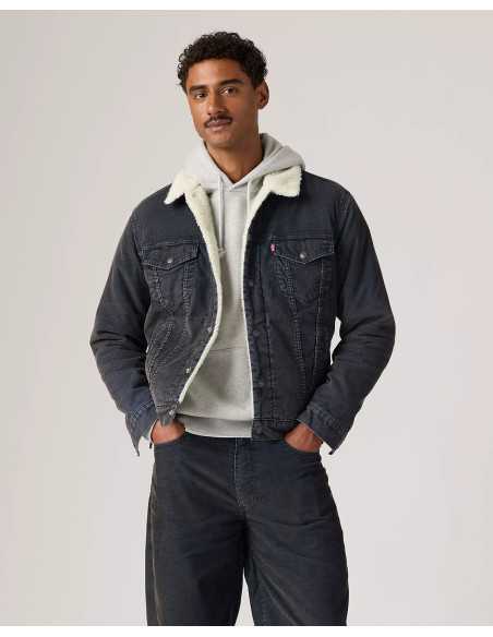 Cazadora pana forrada pelo borrego LEVI'S modelo 163650351