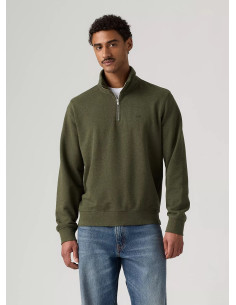 Sudadera cuello cremallera tejido jaspeado LEVI'S modelo A86060019
