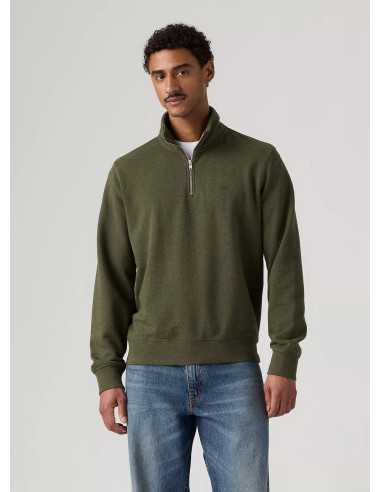 Sudadera cuello cremallera tejido jaspeado LEVI'S modelo A86060019