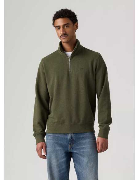 Sudadera cuello cremallera tejido jaspeado LEVI'S modelo A86060019