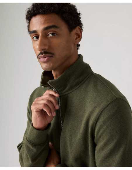 Sudadera cuello cremallera tejido jaspeado LEVI'S modelo A86060019