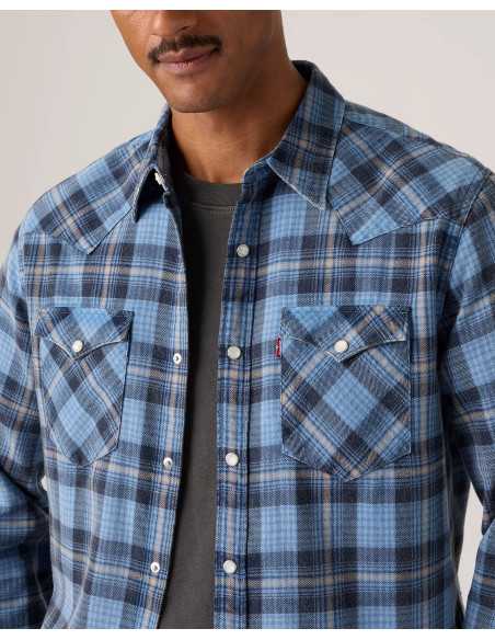 Camisa manga larga cuadros 2 bolsillos LEVI'S modelo 857440130