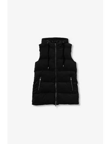 Chaleco largo acolchado cremallera capucha TIFFOSI modelo 10067769